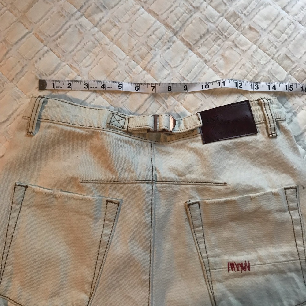 High-Rise Denim One Teaspoon Shorts